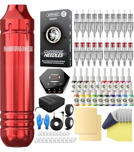Amazon | タトゥーキット タトゥーガンキット タトゥーマシンキット